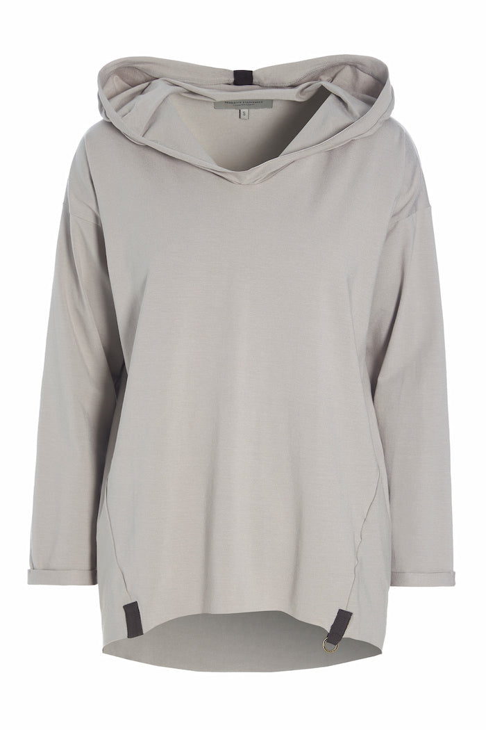 HENRIETTE STEFFENSEN COPENHAGEN KAPUZENBLUSE - 96067 HOODIES SAND 805