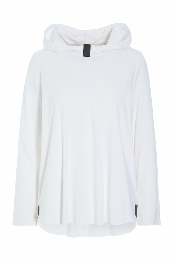 HENRIETTE STEFFENSEN COPENHAGEN KAPUZENBLUSE - 96096 HOODIES WHITE 816