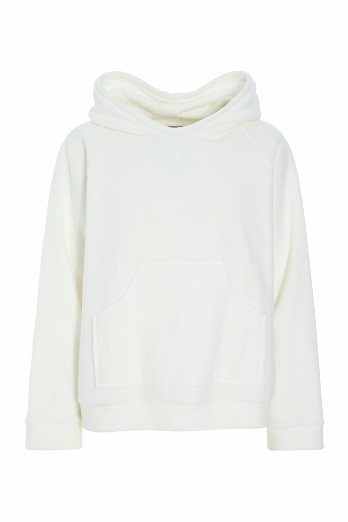 HENRIETTE STEFFENSEN COPENHAGEN KAPUZENPULLI - 1383 HOODIES OFF WHITE 802