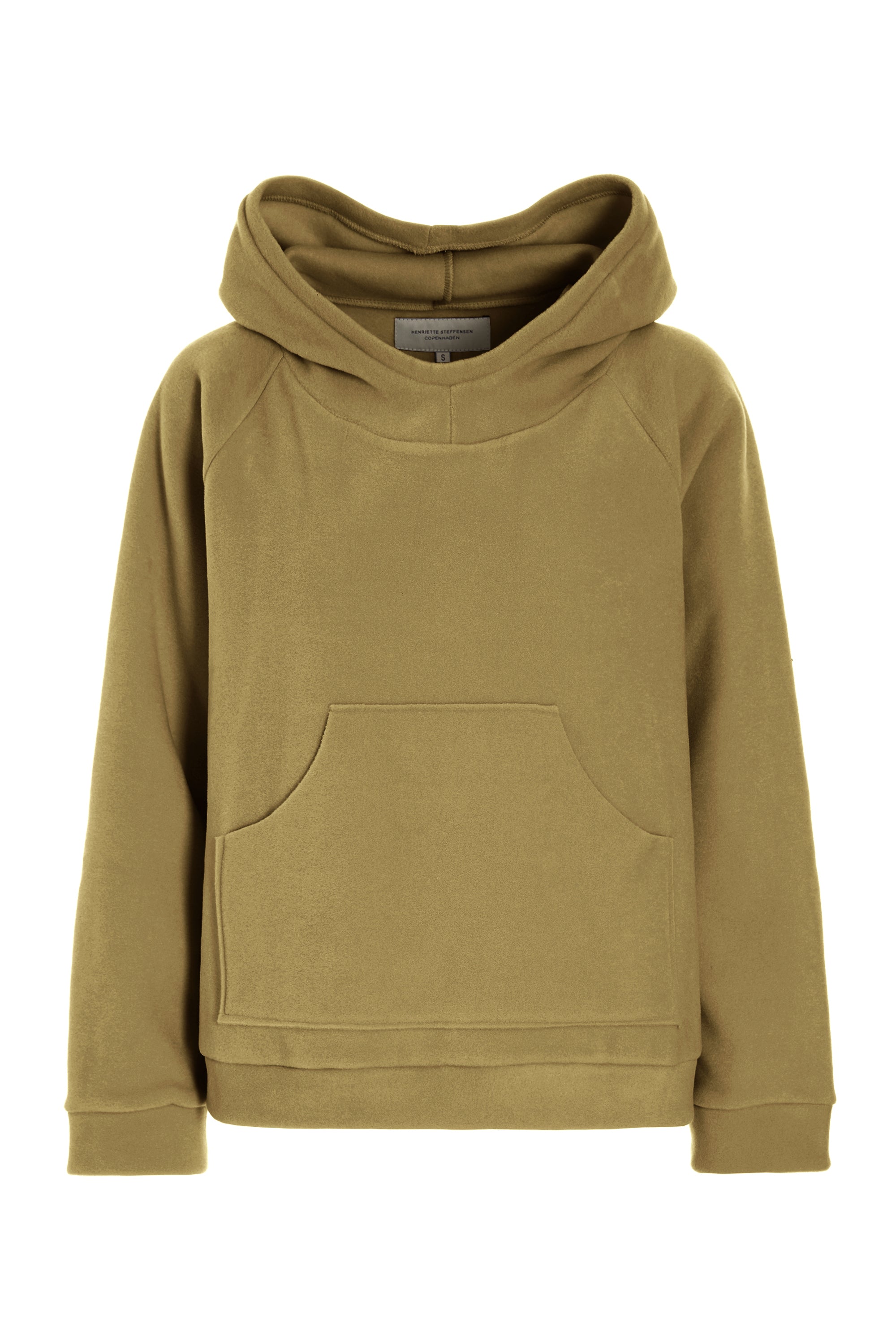 HENRIETTE STEFFENSEN COPENHAGEN KAPUZENPULLI - 1383 HOODIES OLIVE 655