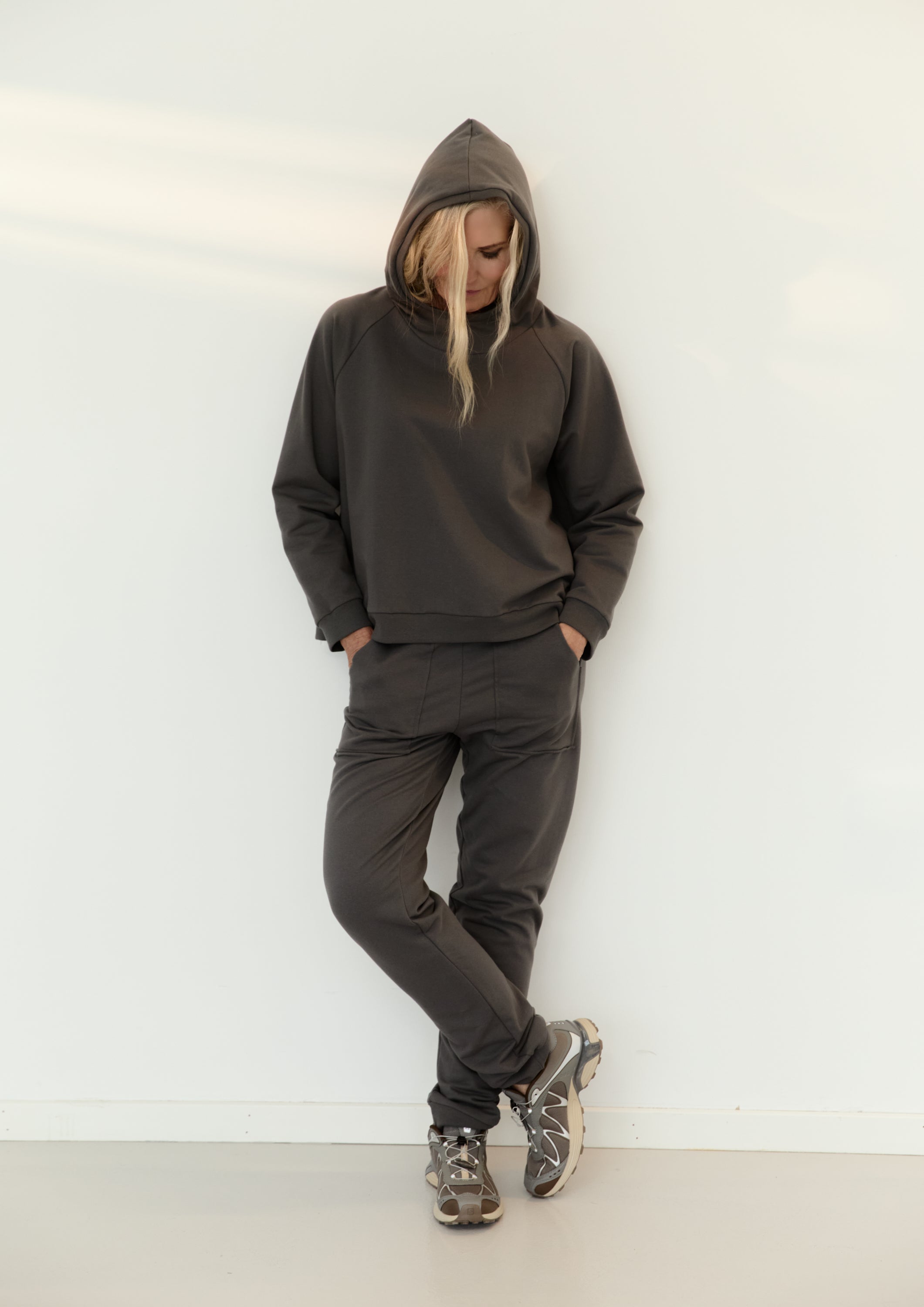 HENRIETTE STEFFENSEN COPENHAGEN KAPUZENPULLI - 71014 HOODIES GREY 905