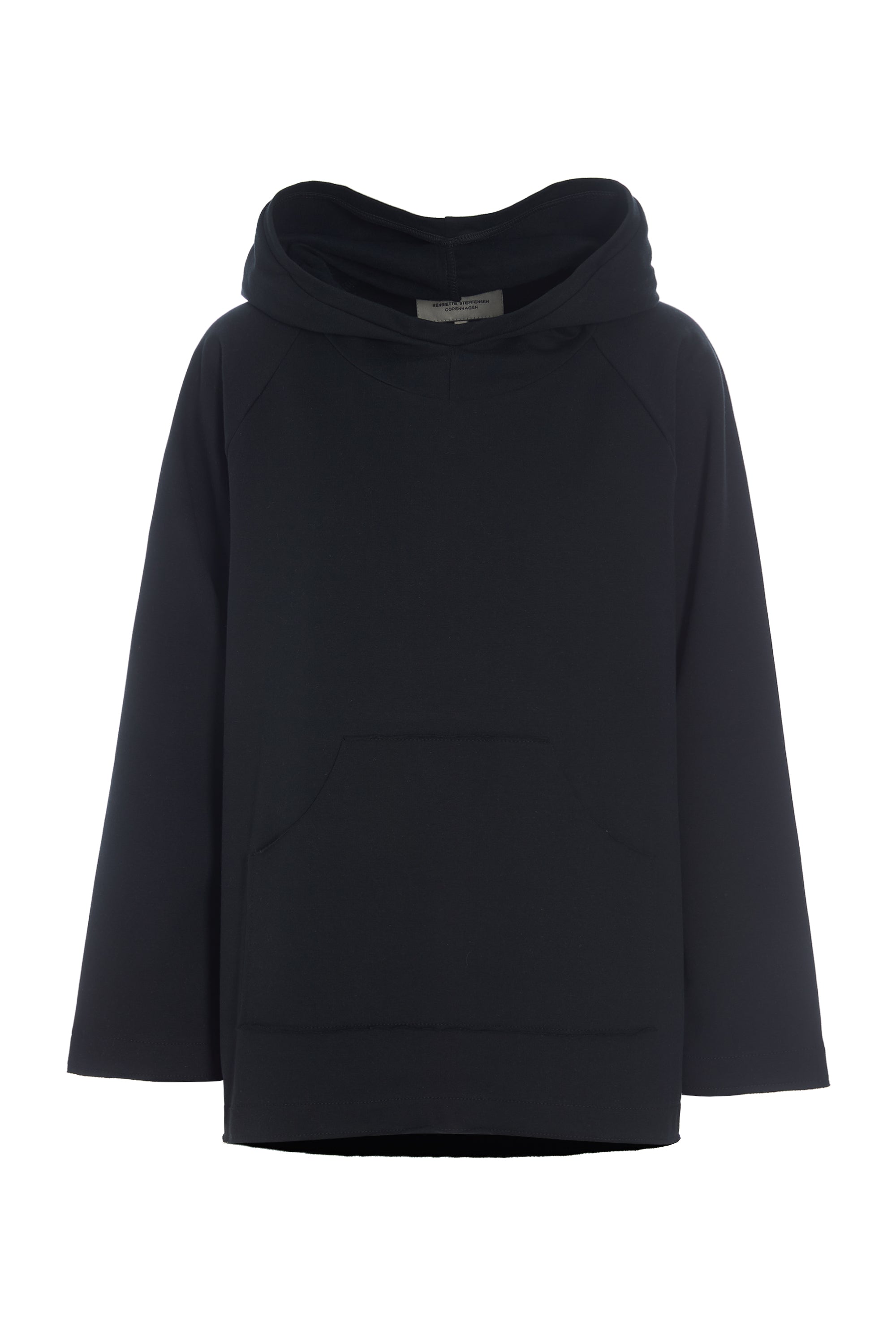 HENRIETTE STEFFENSEN COPENHAGEN KAPUZENPULLI - 71015 HOODIES BLACK 900