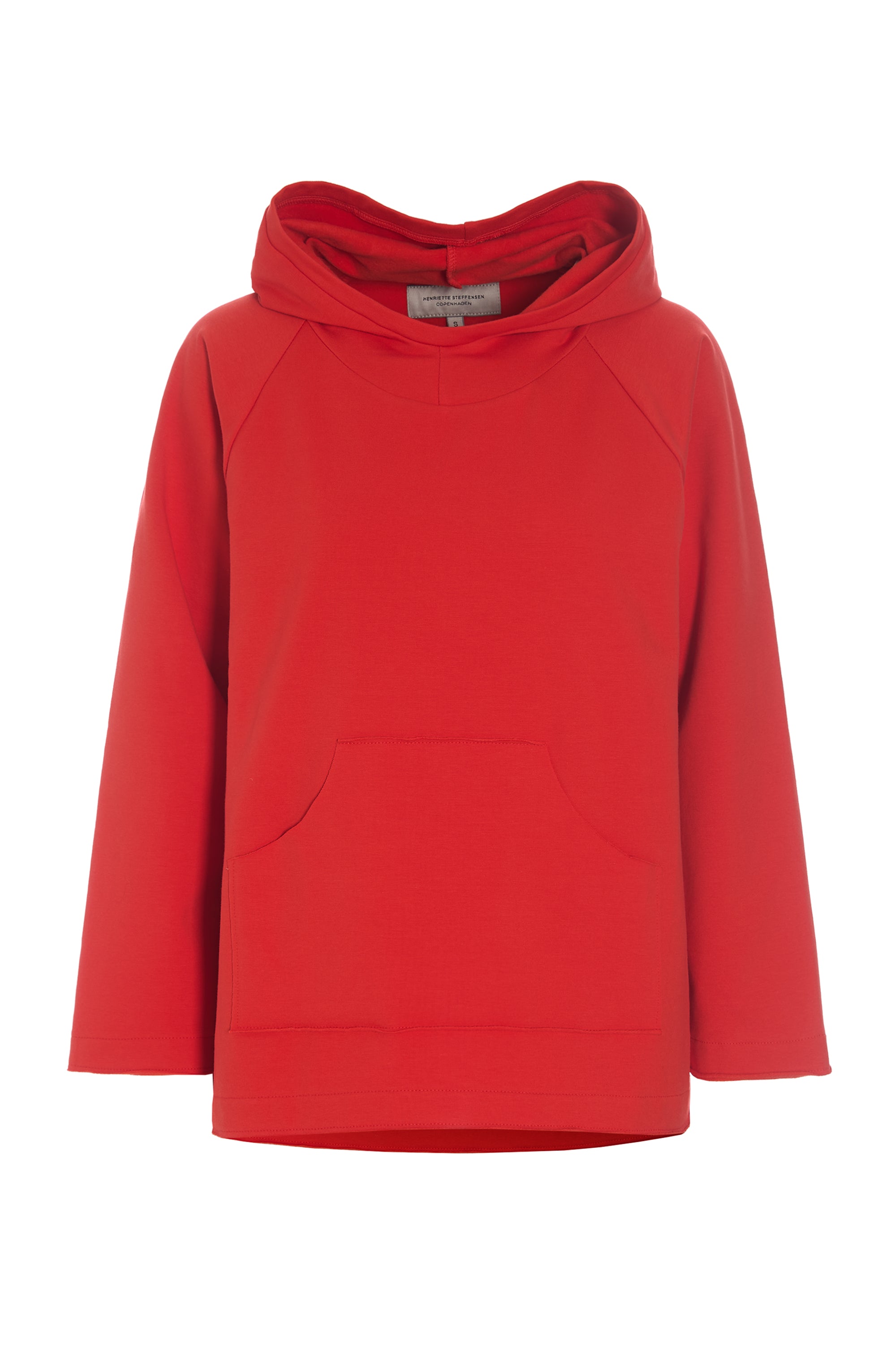 HENRIETTE STEFFENSEN COPENHAGEN KAPUZENPULLI - 71015 HOODIES TOMATO 845