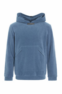 KAPUZENPULLOVER - 1023C - DUSTY BLUE