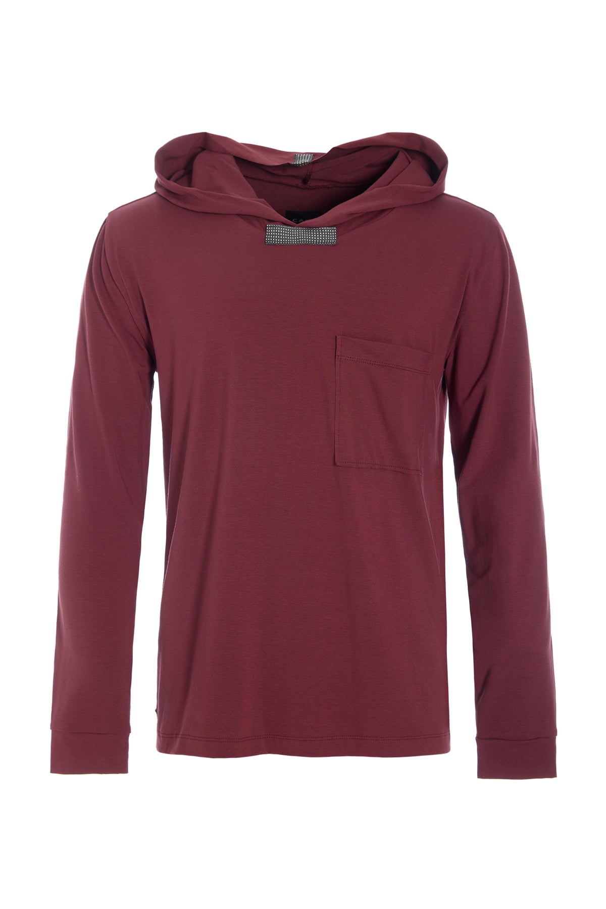 CARL BY STEFFENSEN COPENHAGEN KAPUZENPULLOVER - 1054C HOODIES BORDEAUX 474