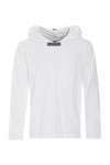 KAPUZENPULLOVER - 1054C - WHITE