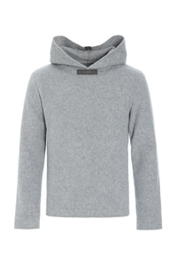 KAPUZENPULLOVER - 1059C - LIGHT GREY