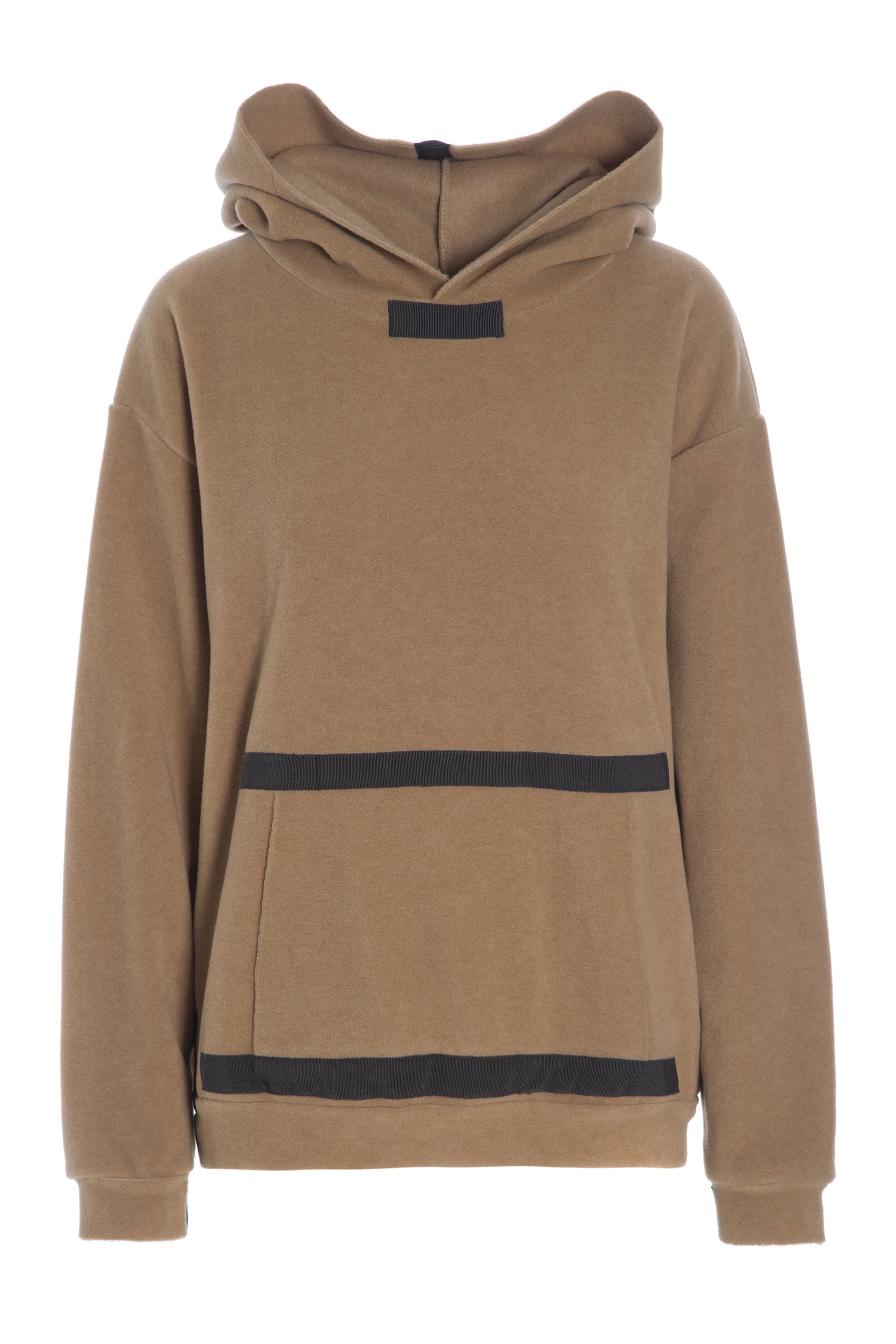 HENRIETTE STEFFENSEN COPENHAGEN KAPUZENPULLOVER - 1344 SWEATERS fleece CAMEL 815