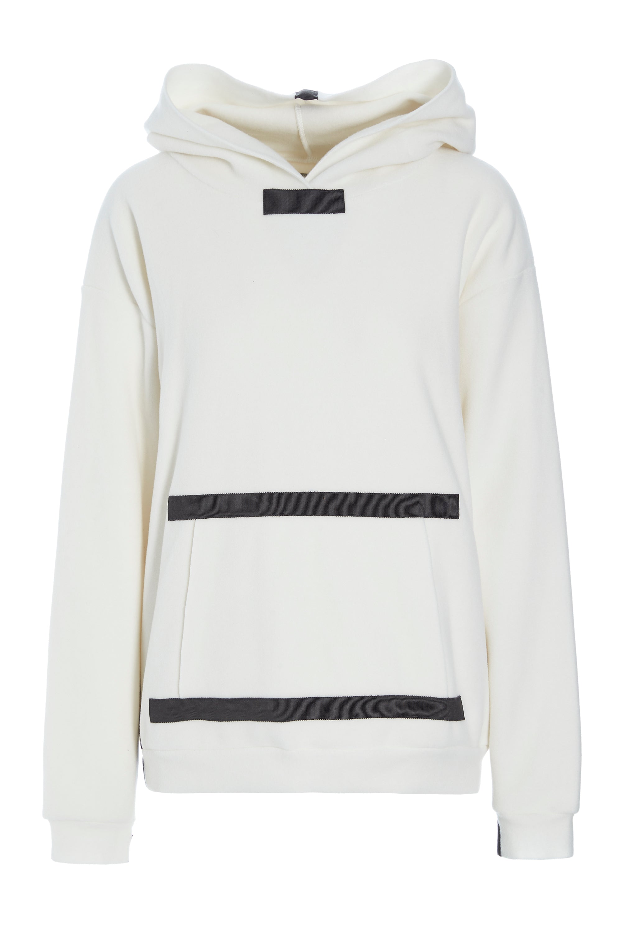 HENRIETTE STEFFENSEN COPENHAGEN KAPUZENPULLOVER - 1344 SWEATERS fleece OFF WHITE 802