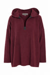 KAPUZENPULLOVER - 1413 - BORDEAUX
