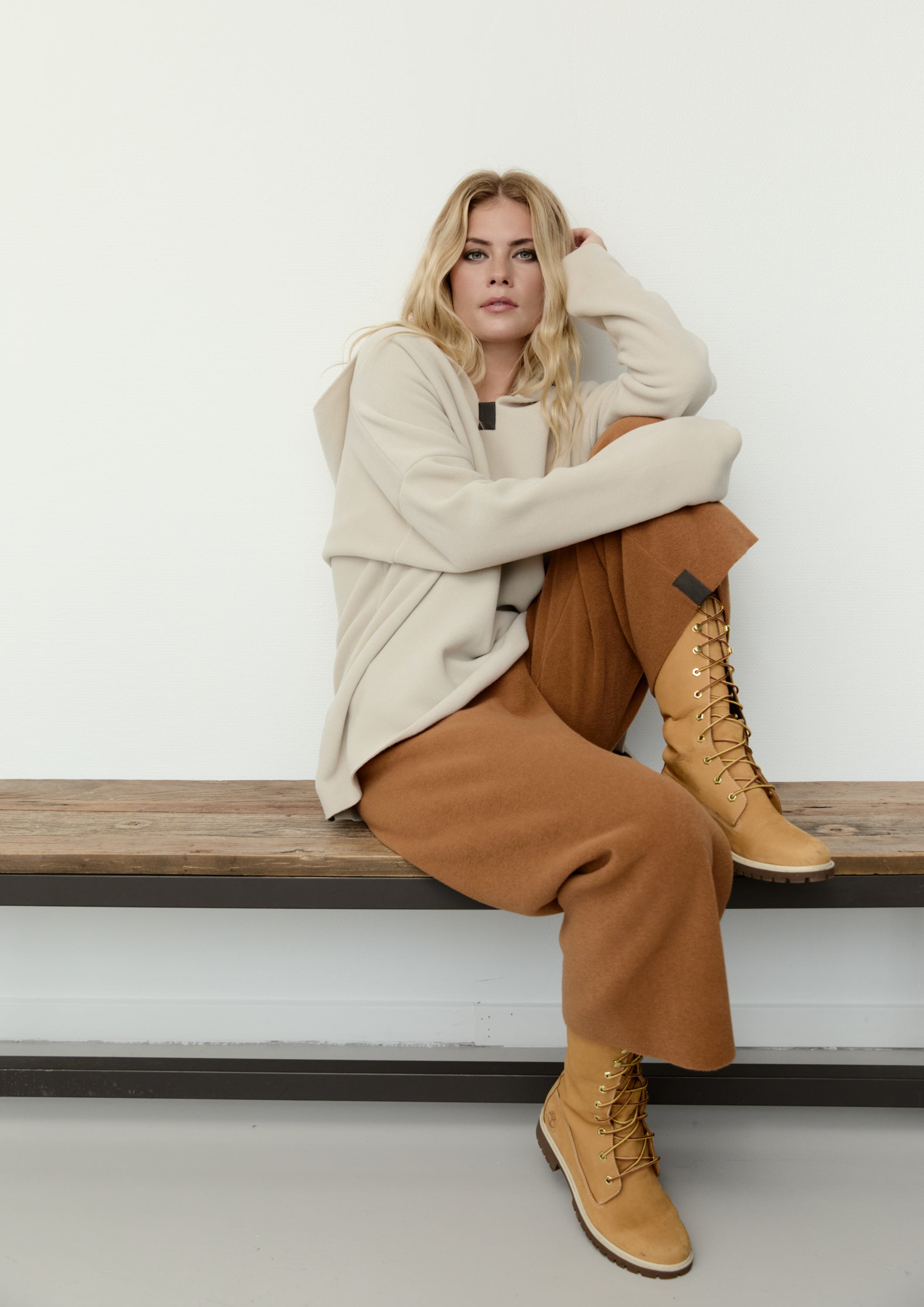 HENRIETTE STEFFENSEN COPENHAGEN KAPUZENPULLOVER - 1413 BLUSER KIT 831