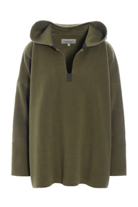 KAPUZENPULLOVER - 1413 - MOSS