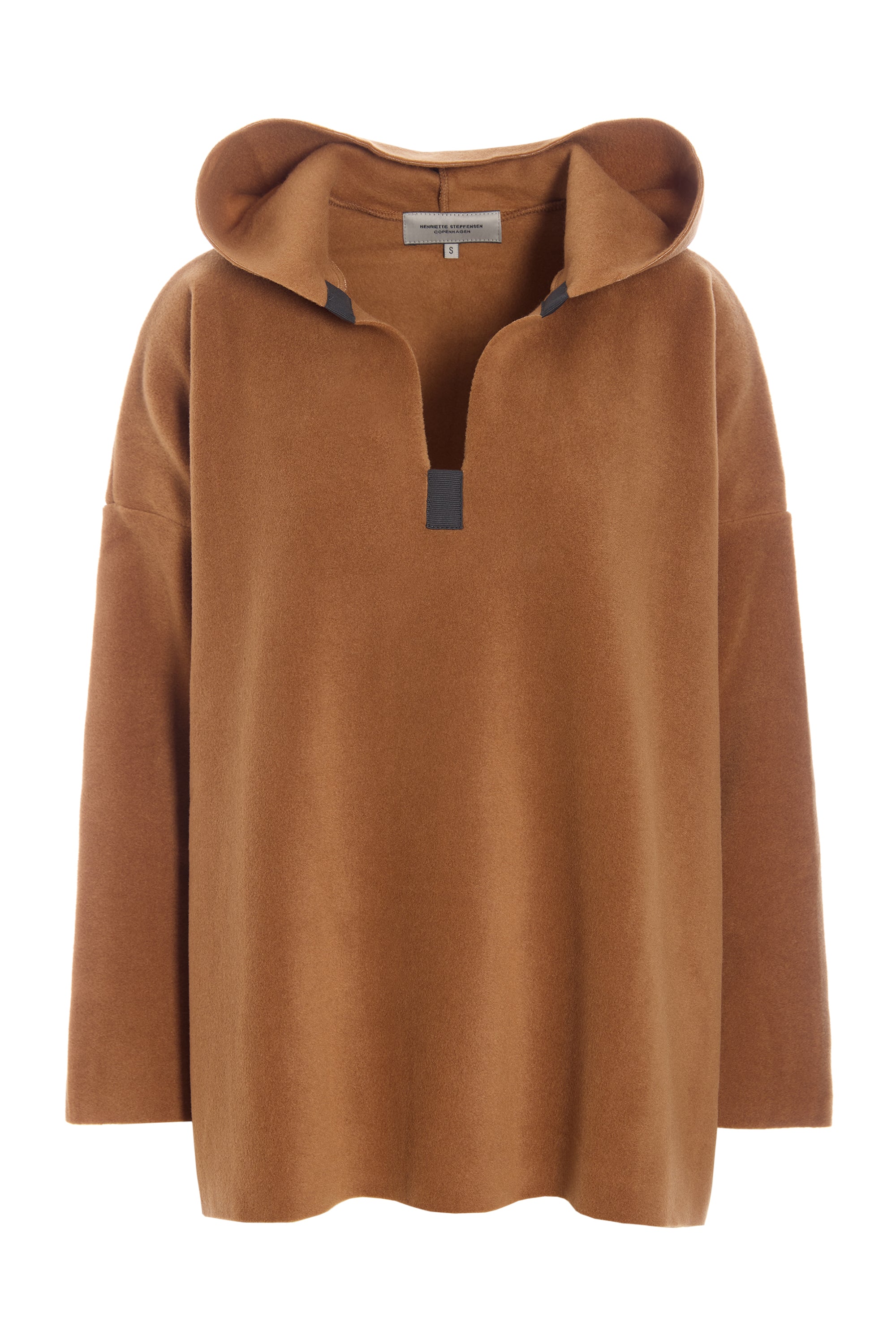HENRIETTE STEFFENSEN COPENHAGEN KAPUZENPULLOVER - 1413 BLUSER RUST 706