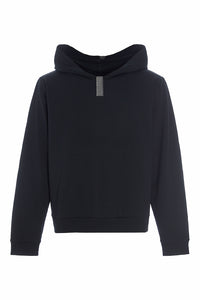 KAPUZENPULLOVER SWEAT - 1032C - BLACK