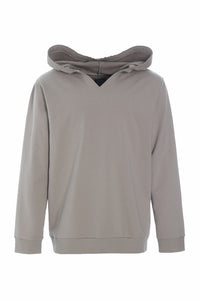 KAPUZENPULLOVER SWEAT - 1046C - ELEPHANT