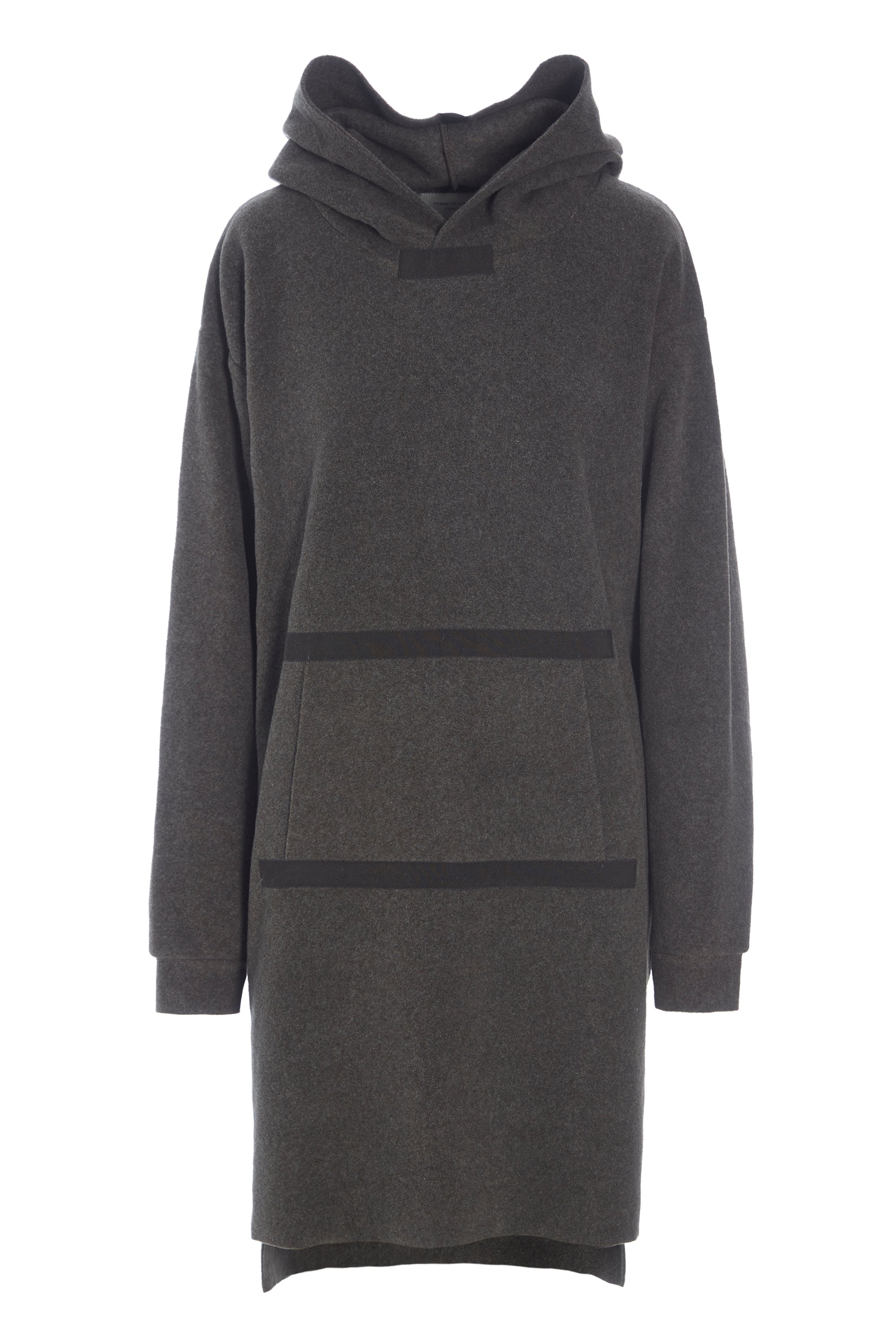 HENRIETTE STEFFENSEN COPENHAGEN KAPUZEN TUNIKA - 1345 TUNICS BARK 320