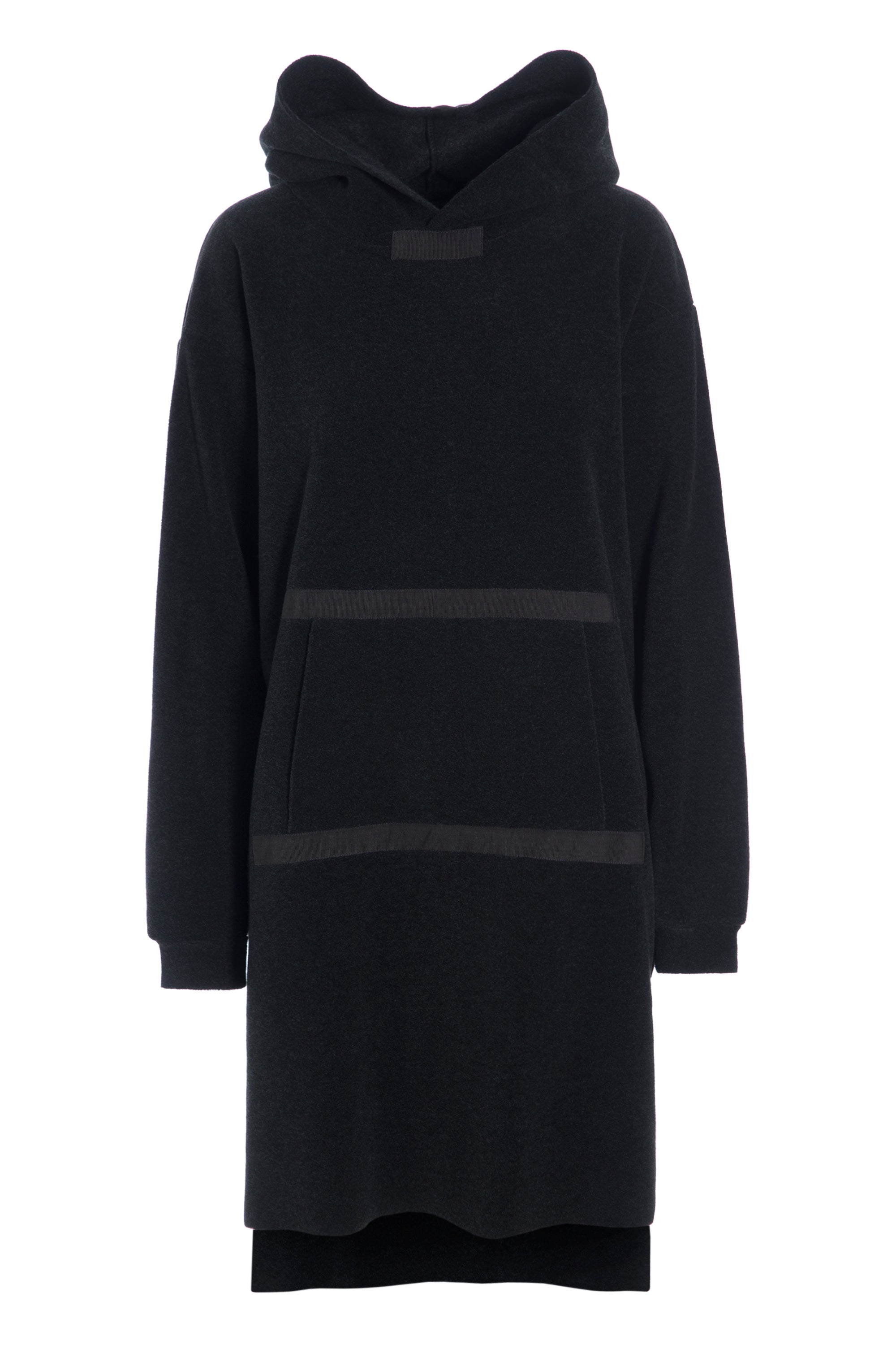 HENRIETTE STEFFENSEN COPENHAGEN KAPUZEN TUNIKA - 1345 TUNICS SOFT BLACK 914