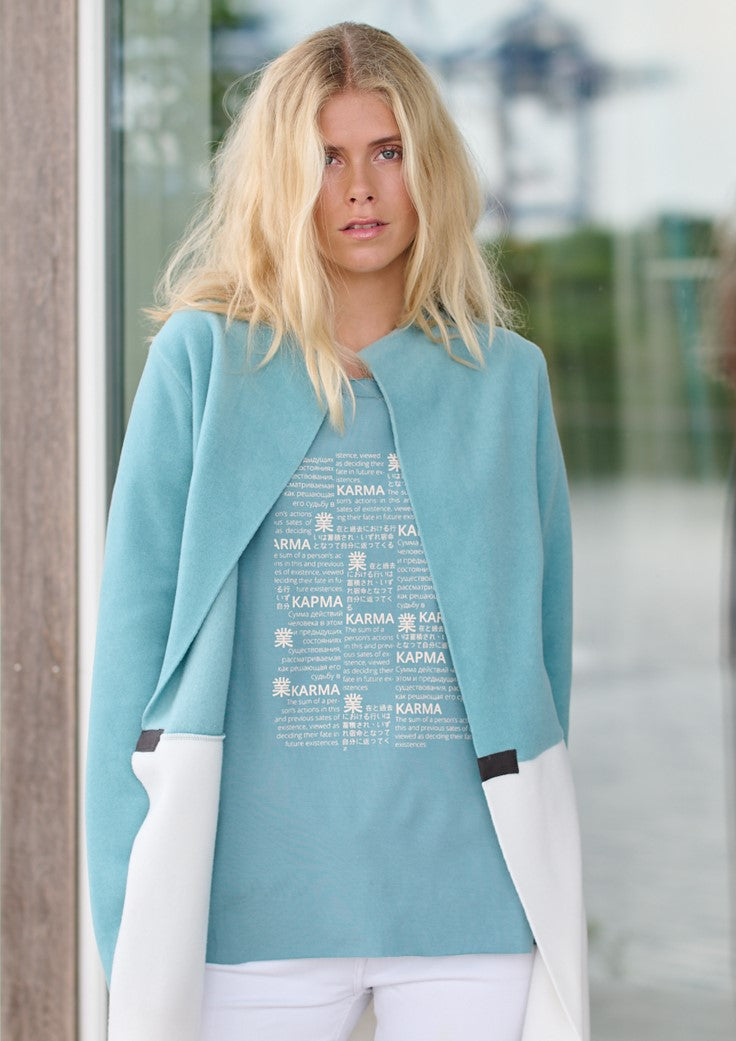 HENRIETTE STEFFENSEN COPENHAGEN KARMA T-SHIRT - 96065 T-SHIRTS SALVIE 670