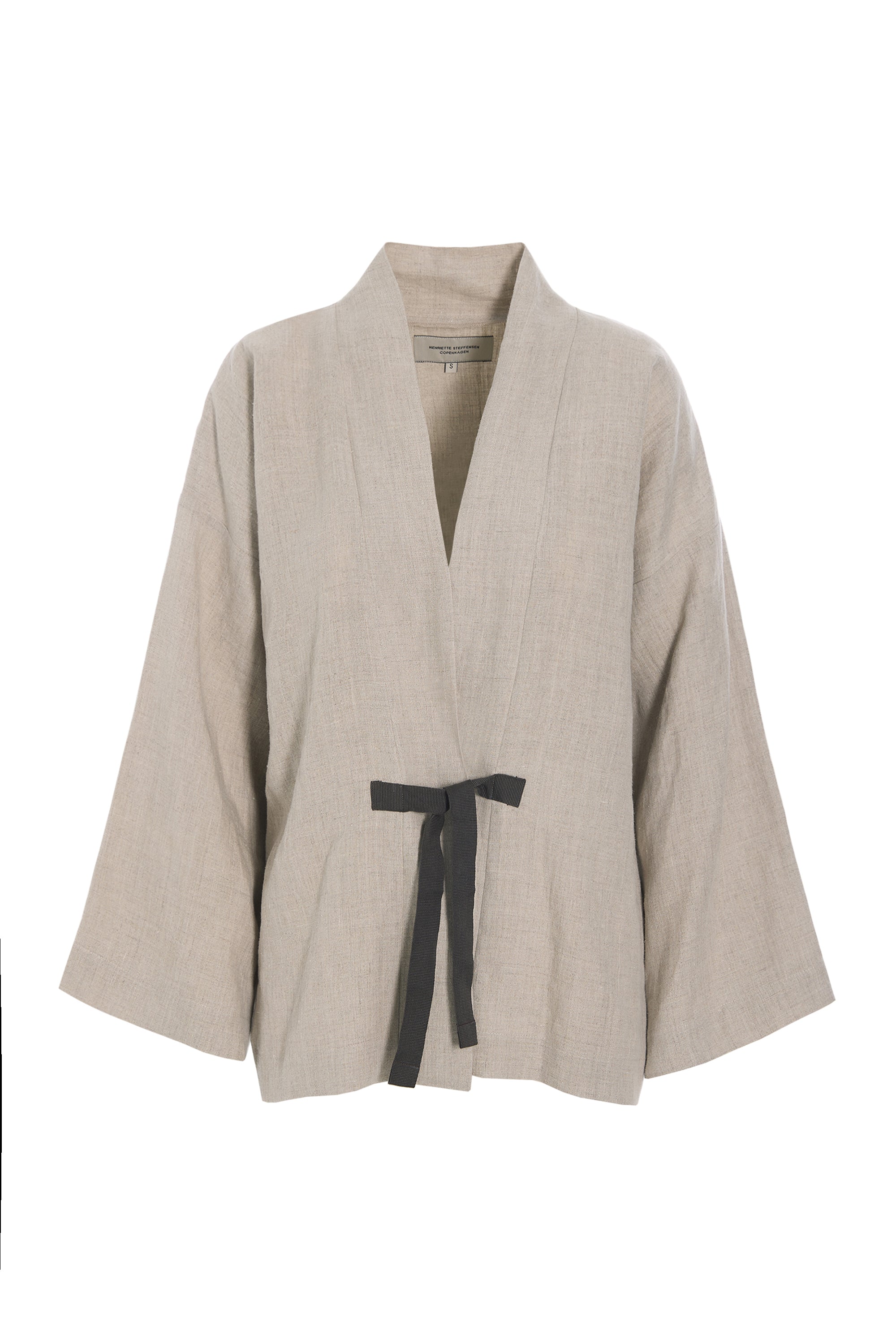 HENRIETTE STEFFENSEN COPENHAGEN KIMONO JACKE - 87000 CARDIGANS NATURE 446