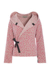 KLASSISCHE FLEECE WICKEL-CARDIGAN - 1009P - PINK LEO