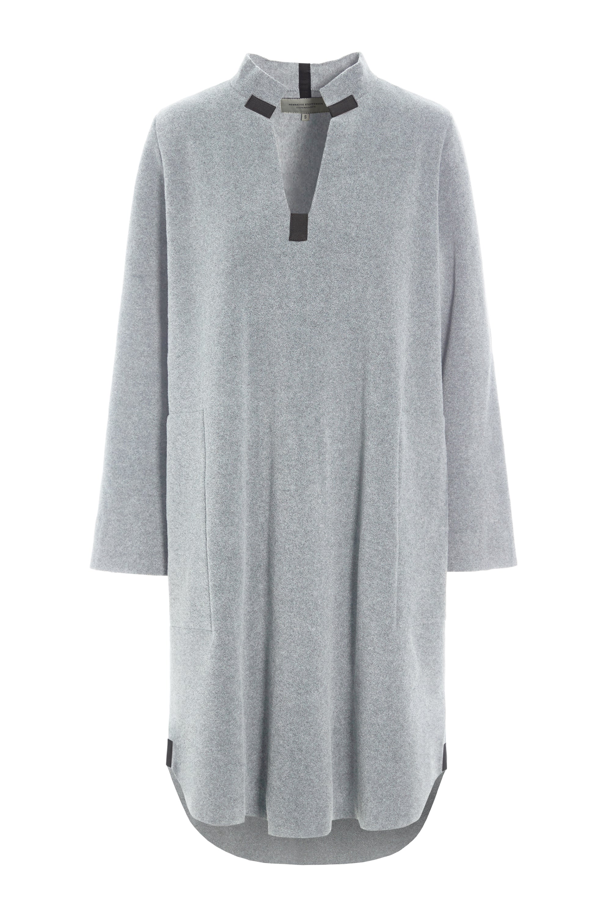 HENRIETTE STEFFENSEN COPENHAGEN KLEID - 3250 KJOLER LIGHT GREY 876