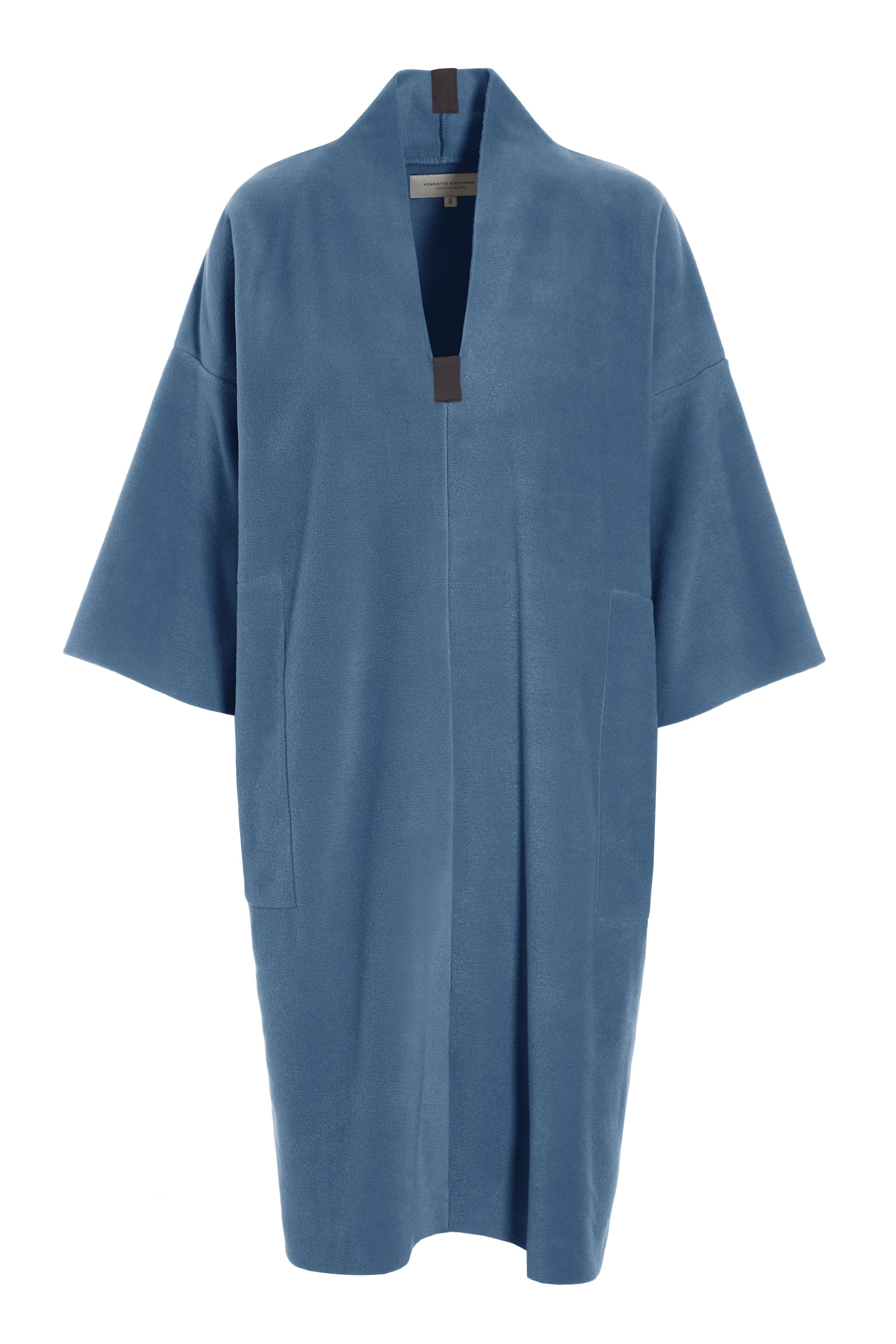 HENRIETTE STEFFENSEN COPENHAGEN KLEID - 3251 KJOLER DUSTY BLUE 794