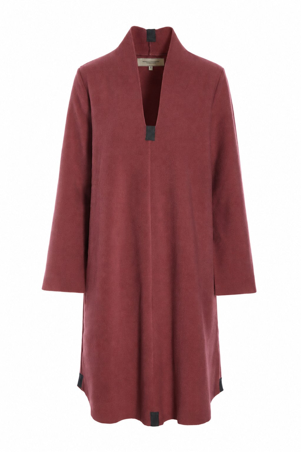 HENRIETTE STEFFENSEN COPENHAGEN KLEID - 3257 KJOLER BORDEAUX 474