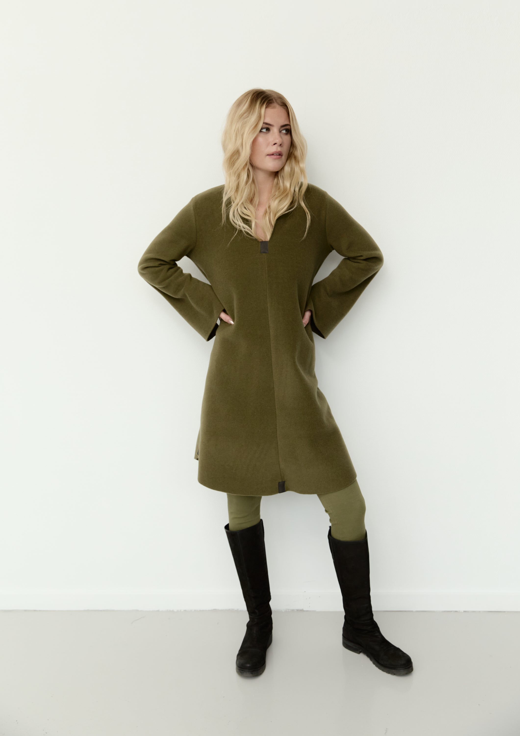 HENRIETTE STEFFENSEN COPENHAGEN KLEID - 3257 KJOLER MOSS 611