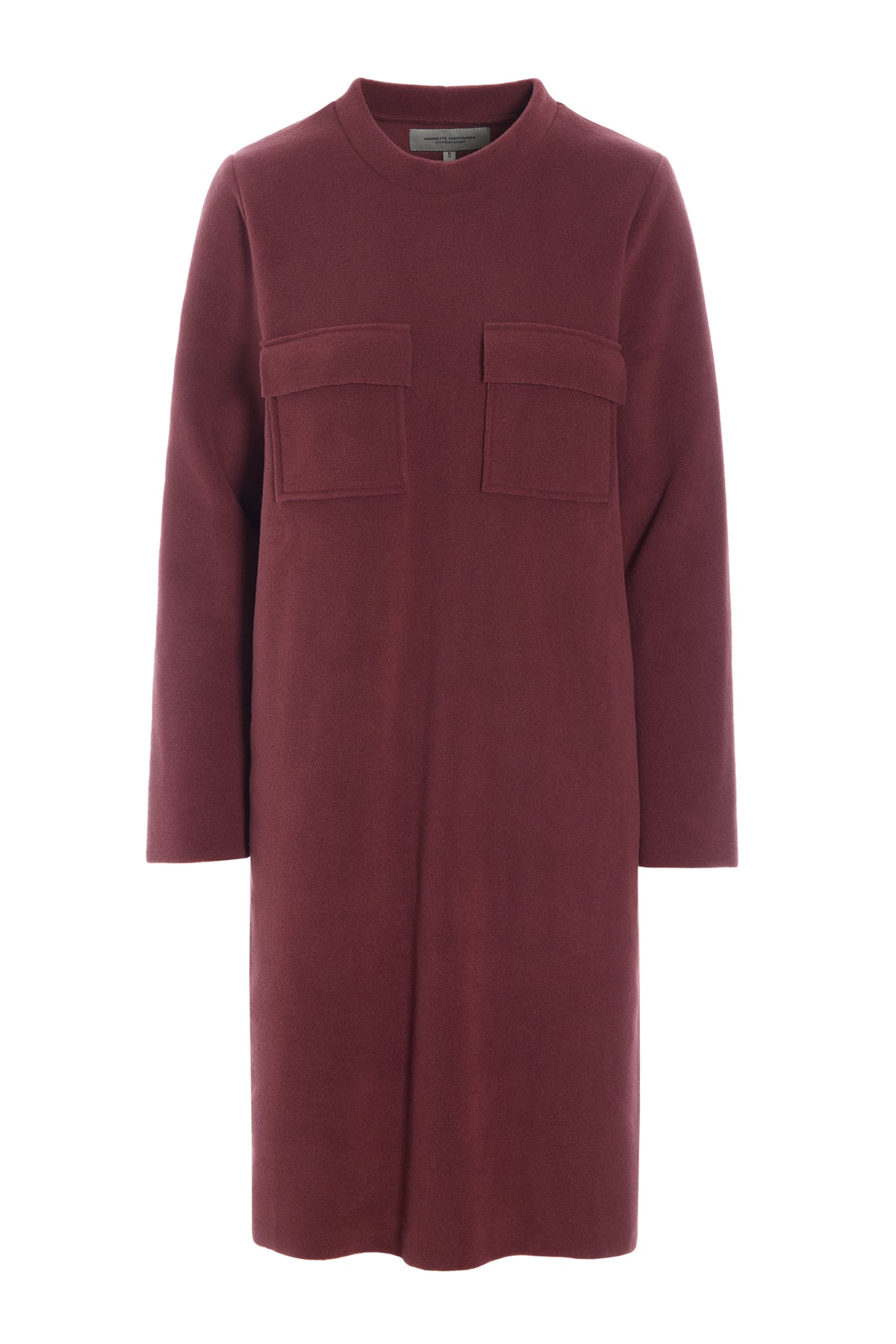 HENRIETTE STEFFENSEN COPENHAGEN KLEID - 3258 KJOLER BORDEAUX 474