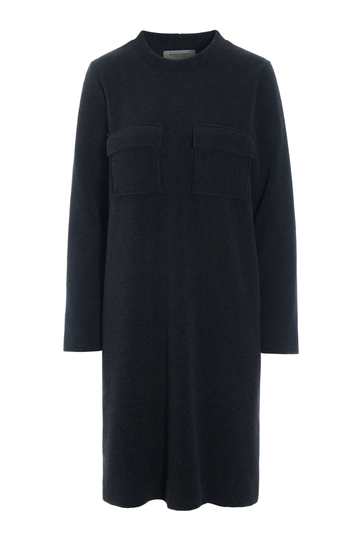 HENRIETTE STEFFENSEN COPENHAGEN KLEID - 3258 KJOLER SOFT BLACK 914