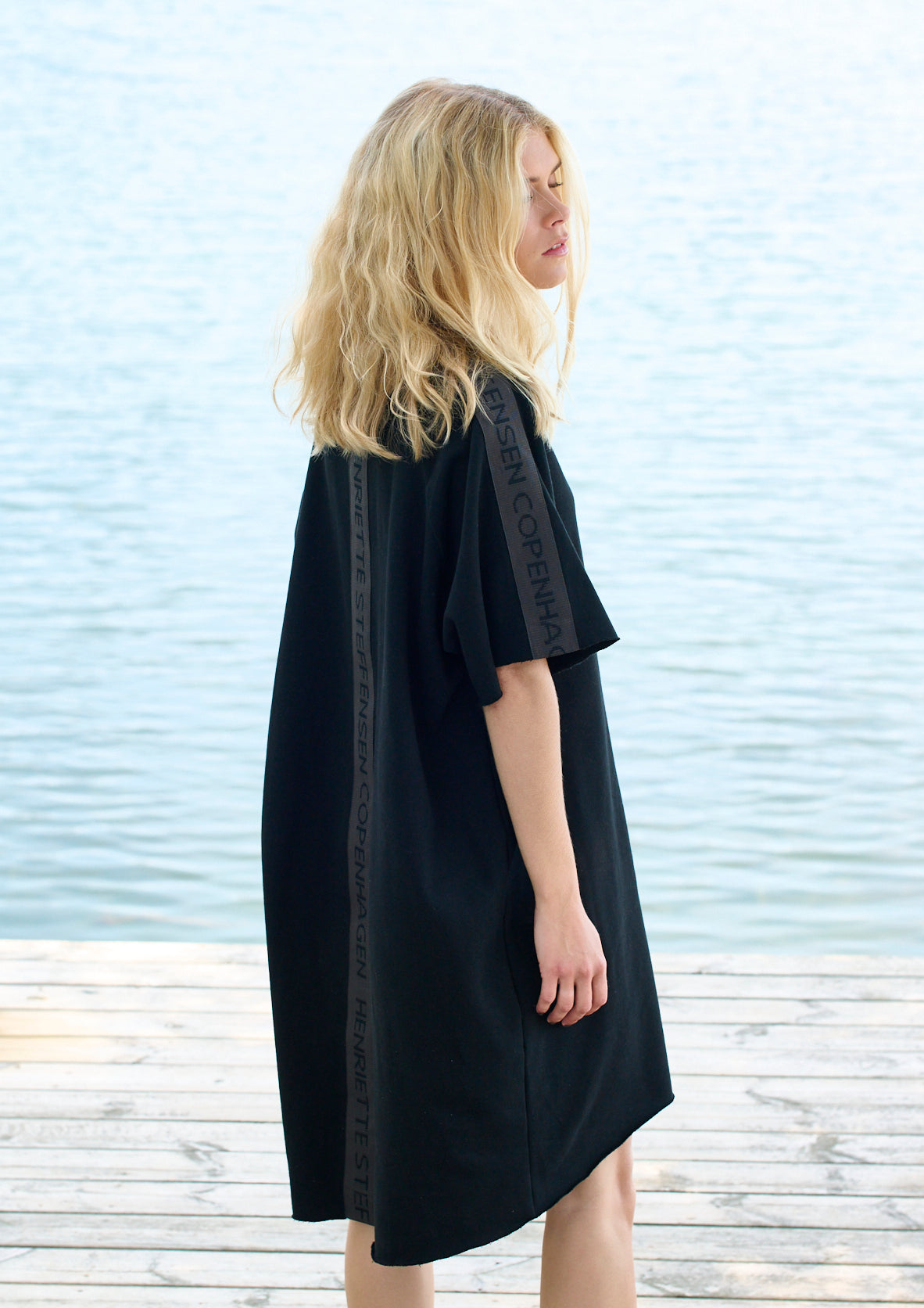 HENRIETTE STEFFENSEN COPENHAGEN KLEID - 73401 KJOLER BLACK 900