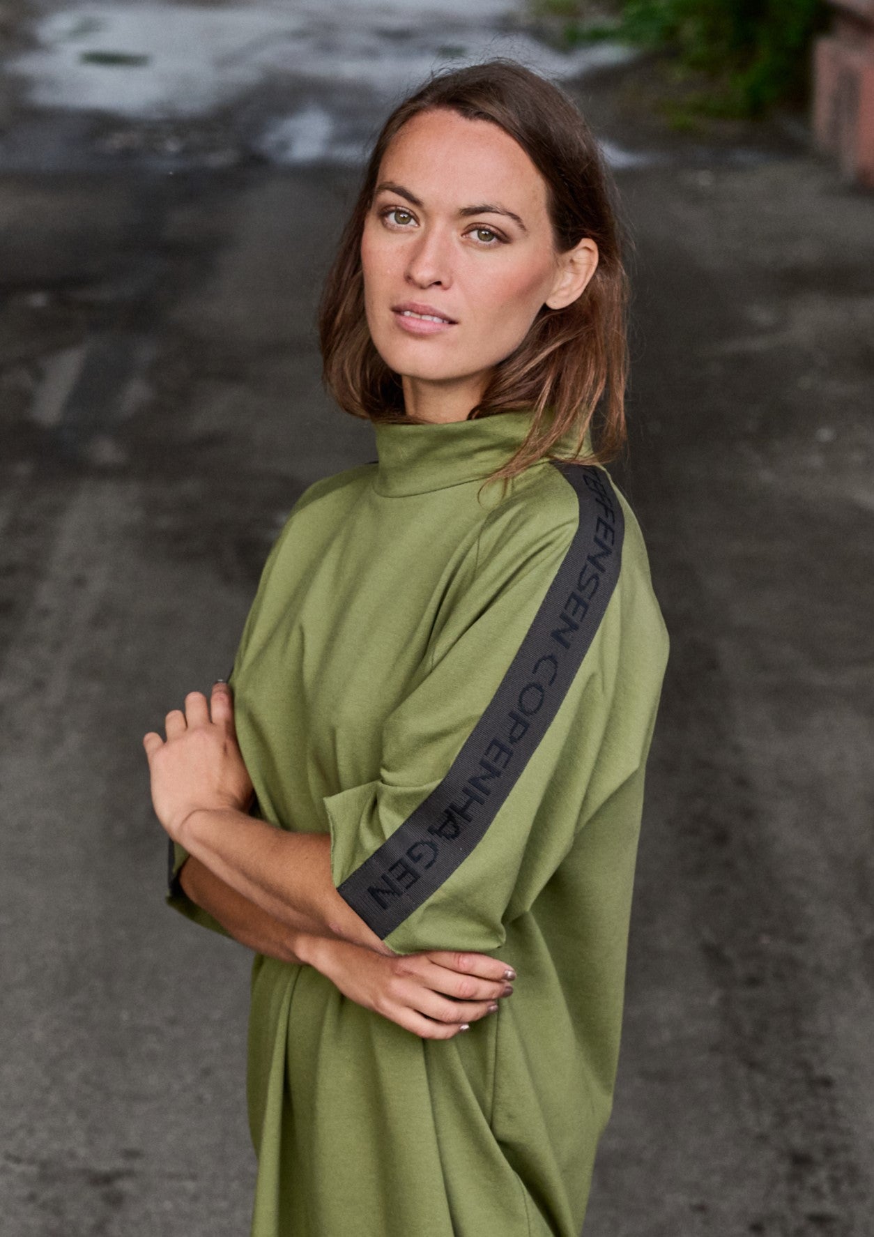 HENRIETTE STEFFENSEN COPENHAGEN KLEID - 73404 KJOLER MOSS 611