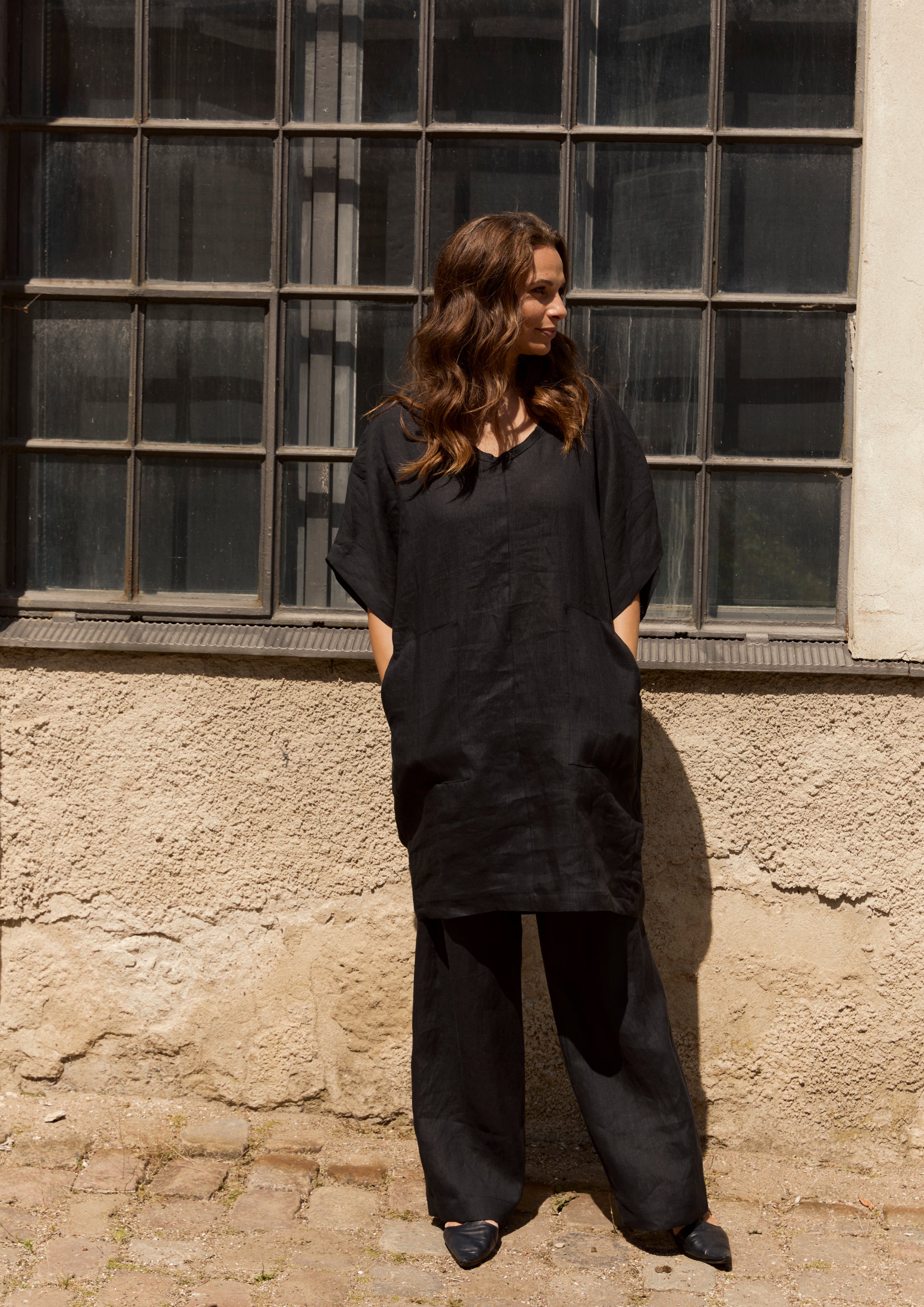 HENRIETTE STEFFENSEN COPENHAGEN KLEID - 83005 KJOLER BLACK 900