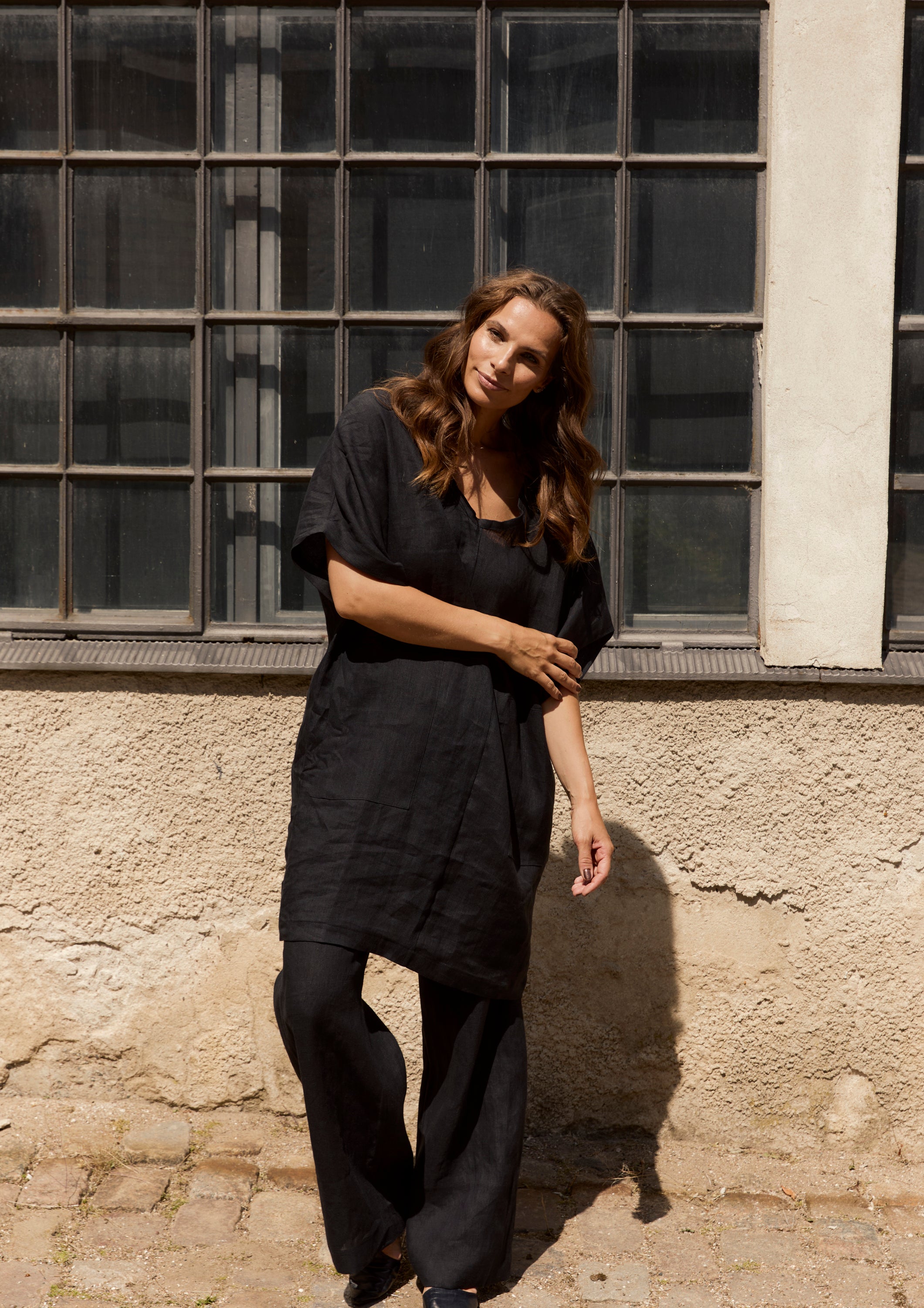 HENRIETTE STEFFENSEN COPENHAGEN KLEID - 83005 KJOLER BLACK 900