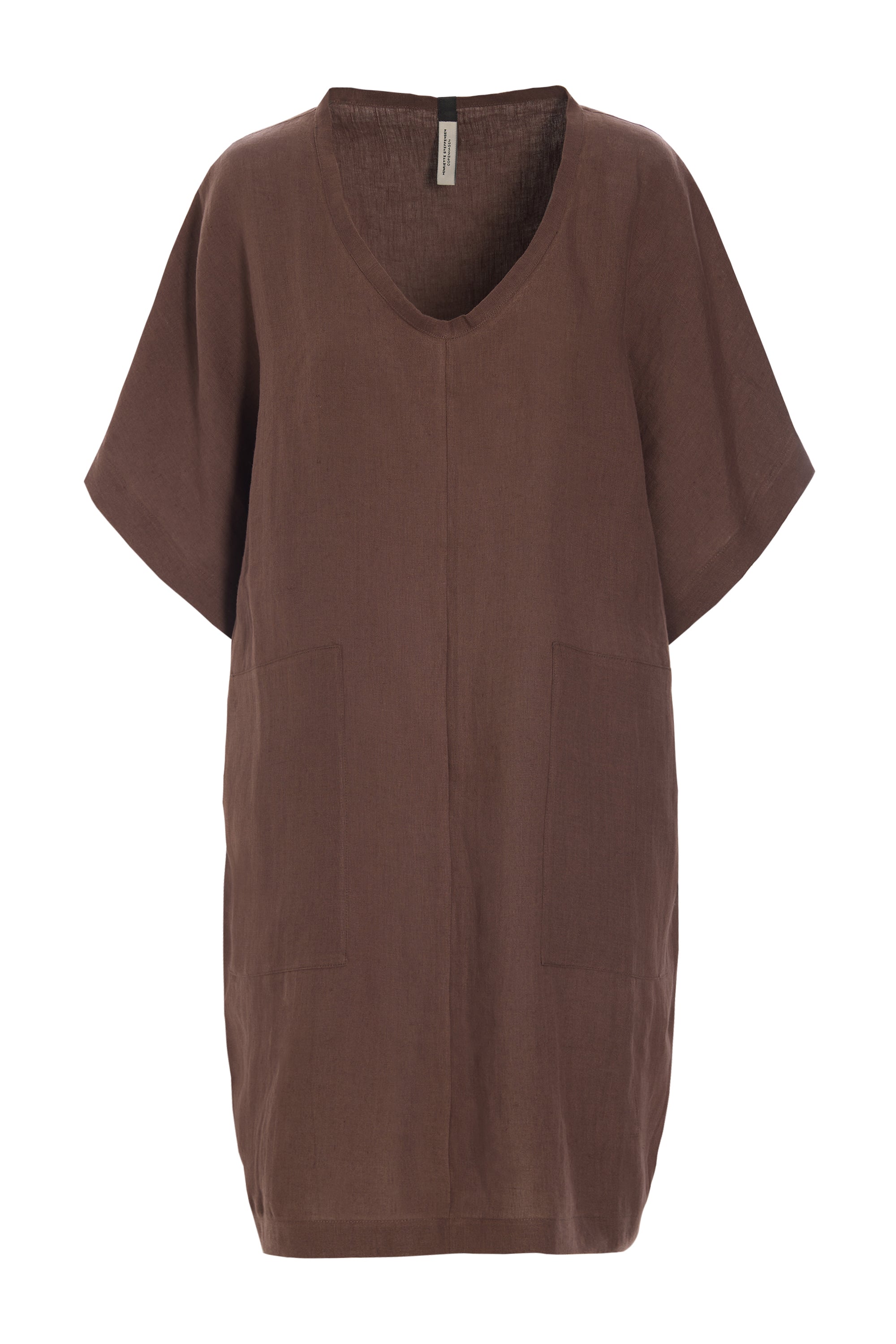 HENRIETTE STEFFENSEN COPENHAGEN KLEID - 83005 KJOLER CHOCOLATE 844