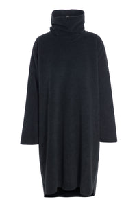 KLEID MIT HOHEM HALS - 3225 - SOFT BLACK