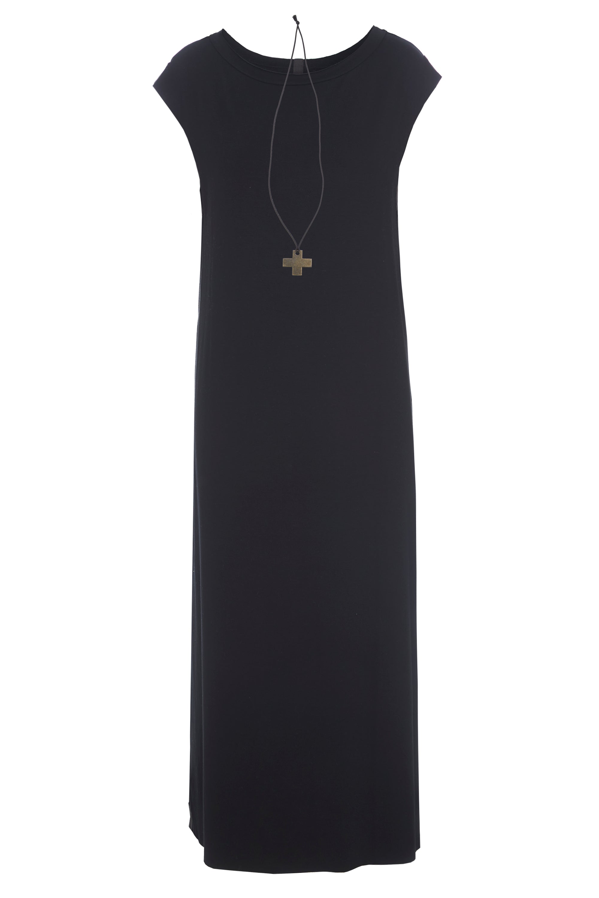 HENRIETTE STEFFENSEN COPENHAGEN KLEID M/SCHMUCK- 98044 KJOLER BLACK 900