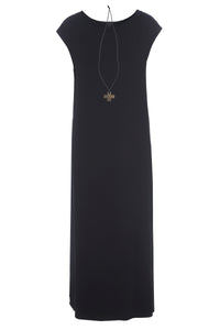 KLEID M/SCHMUCK- 98044 - BLACK