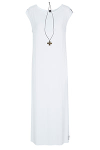 KLEID M/SCHMUCK- 98044 - WHITE
