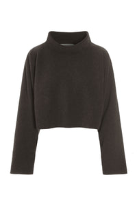 KURZER PULLOVER - 1372 - CHOCOLATE