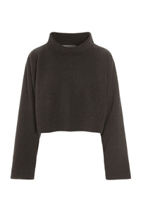 KURZER PULLOVER - 1372 - CHOKOLATE
