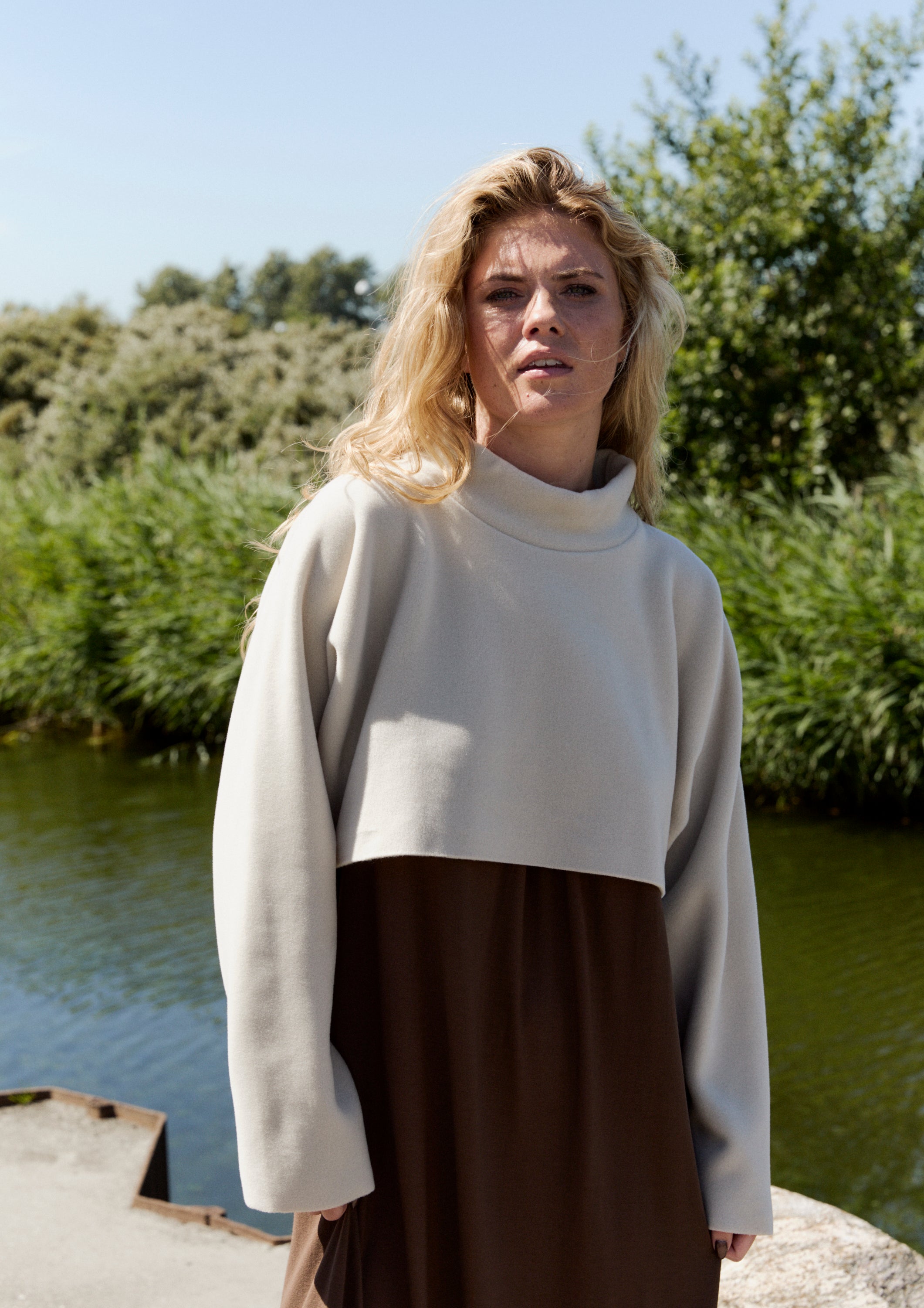 HENRIETTE STEFFENSEN COPENHAGEN KURZER PULLOVER - 1372 BLUSER KIT 831