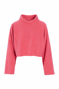 KURZER PULLOVER - 1372 - SUNSET PINK