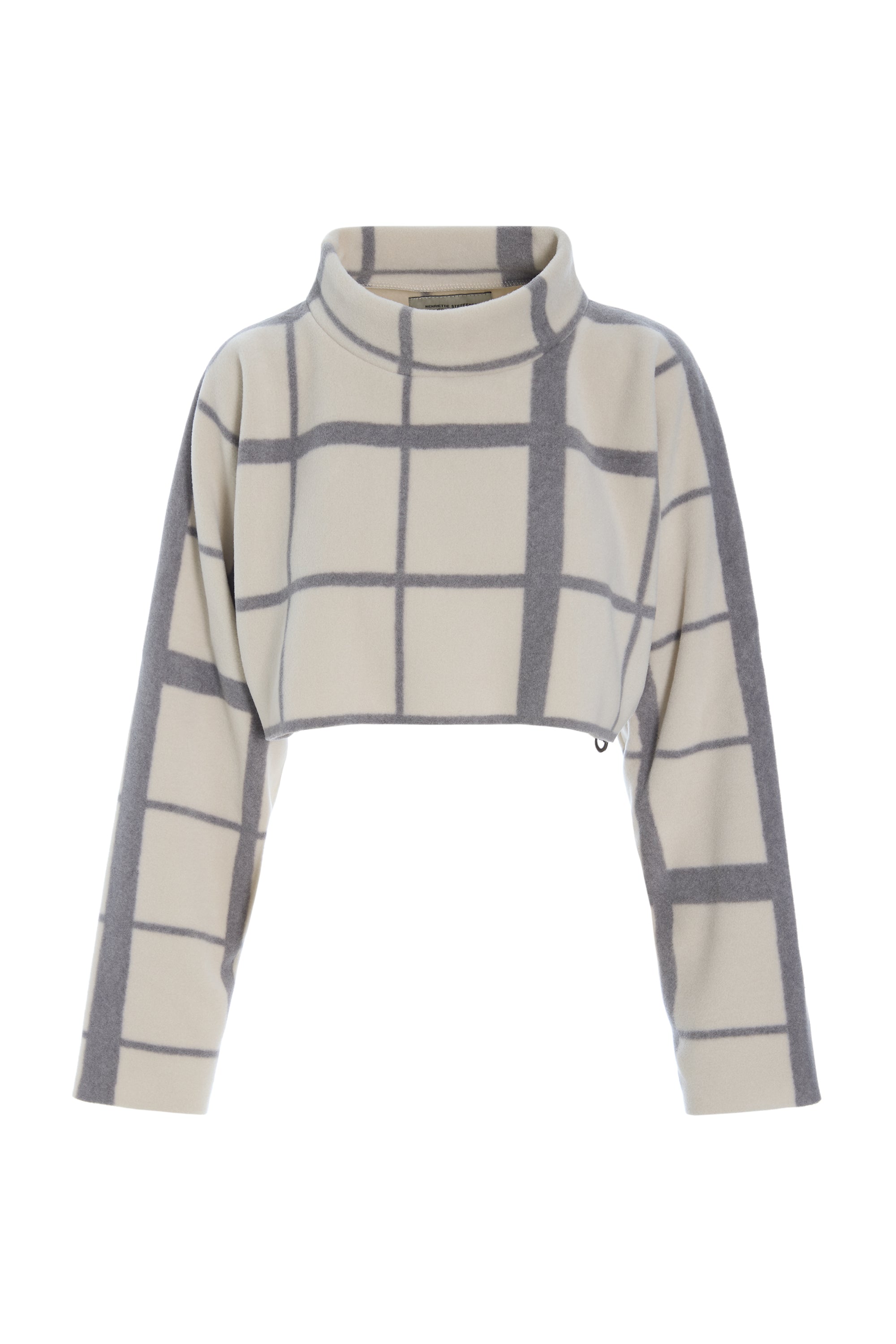 HENRIETTE STEFFENSEN COPENHAGEN KURZER PULLOVER - 1372P BLUSER CLAN PRINT KIT 780