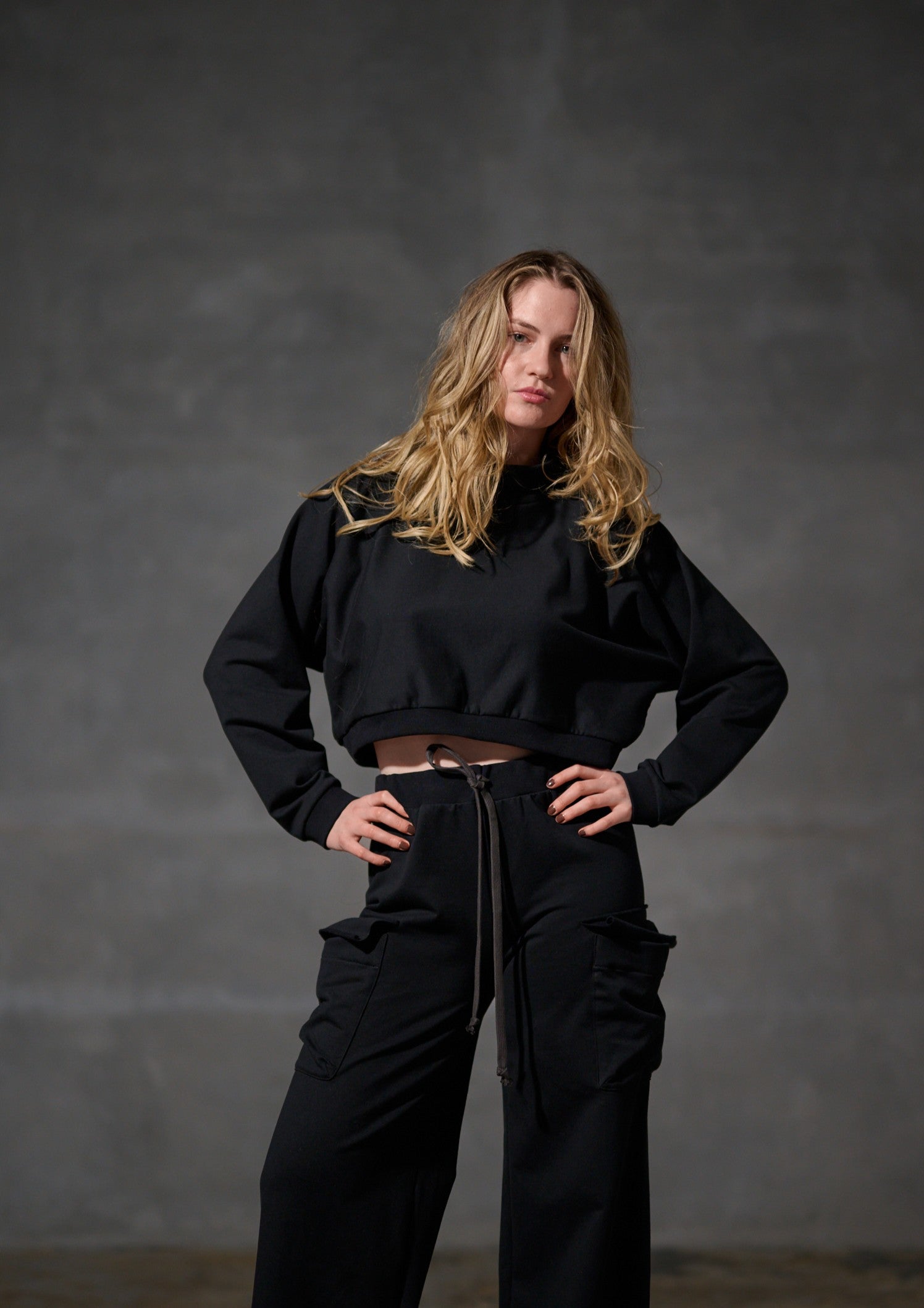 HENRIETTE STEFFENSEN COPENHAGEN KURZER PULLOVER - 71016  BLACK 900