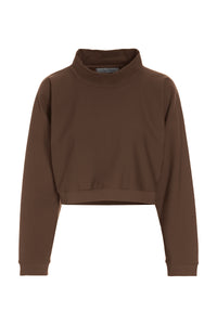 KURZER PULLOVER - 71016 - CHOKOLATE