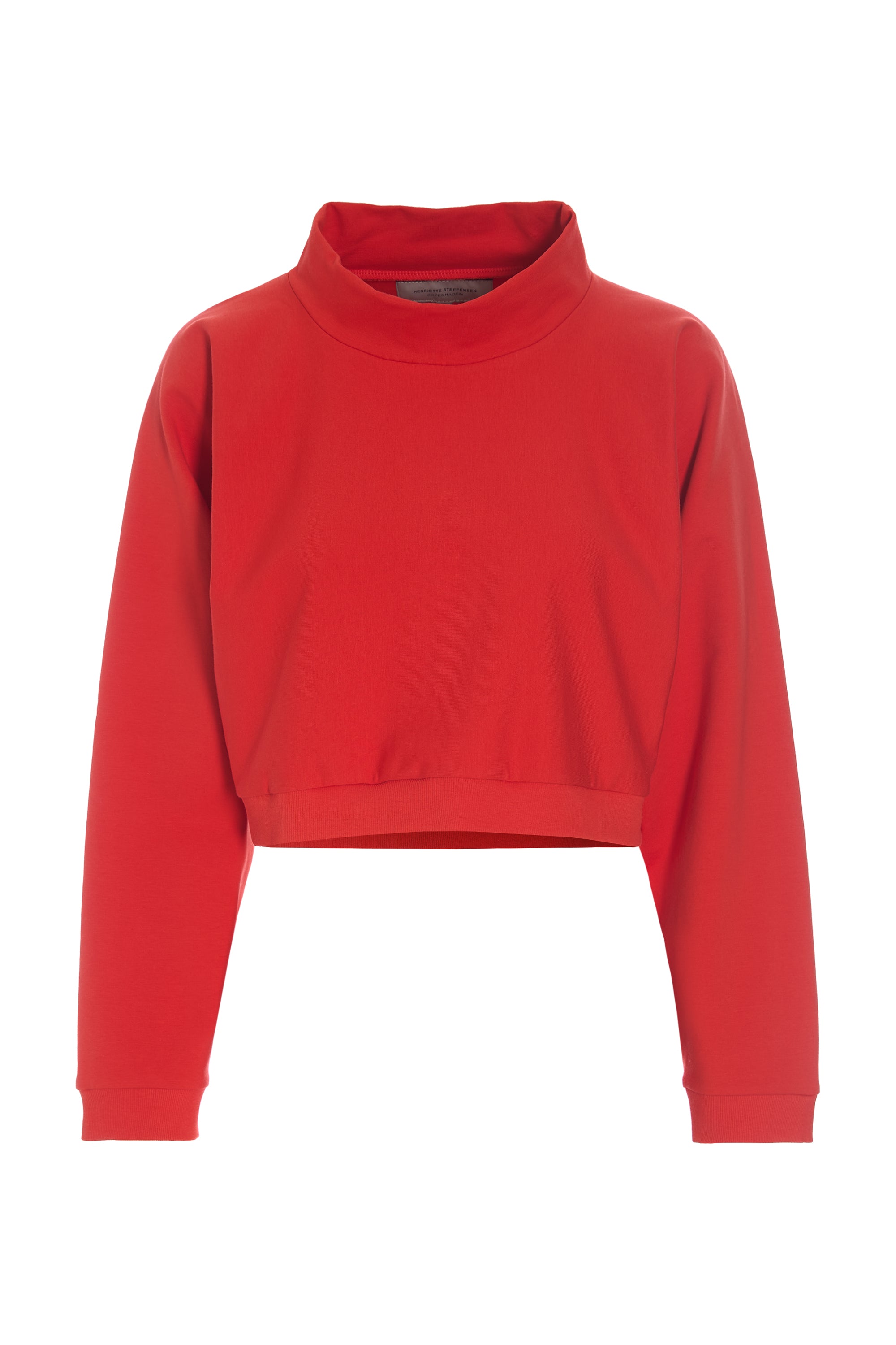HENRIETTE STEFFENSEN COPENHAGEN KURZER PULLOVER - 71016  TOMATO 845
