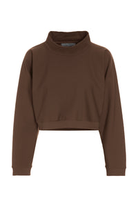 KURZER PULLOVER - 71016 - CHOCOLATE