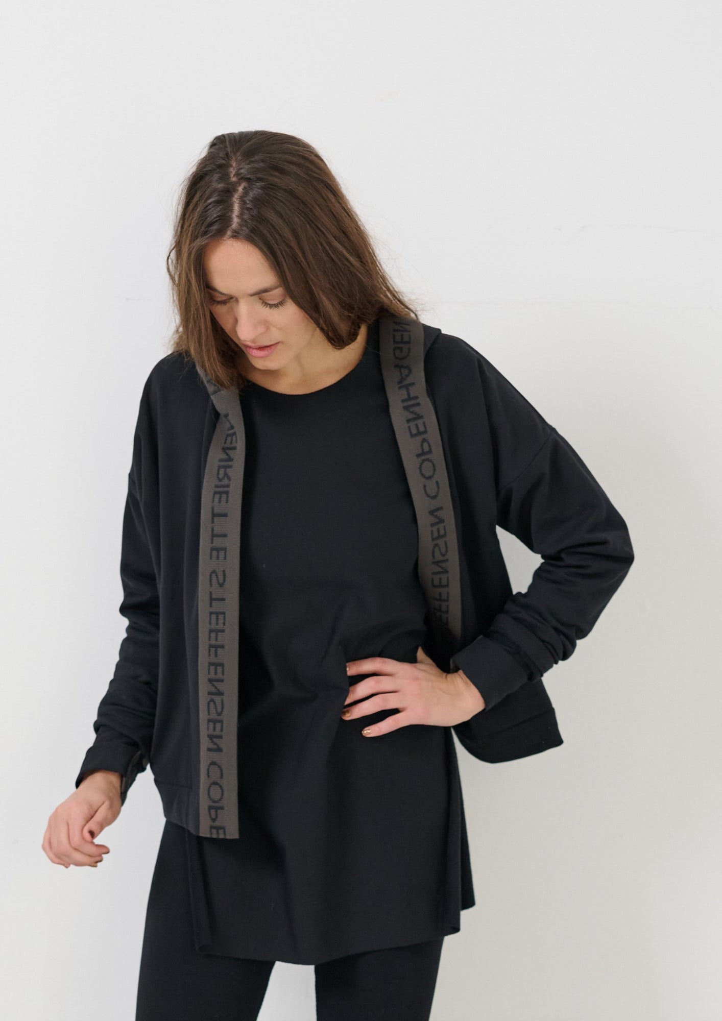 HENRIETTE STEFFENSEN COPENHAGEN KURZE CARDIGAN - 77001 CARDIGANS BLACK 900