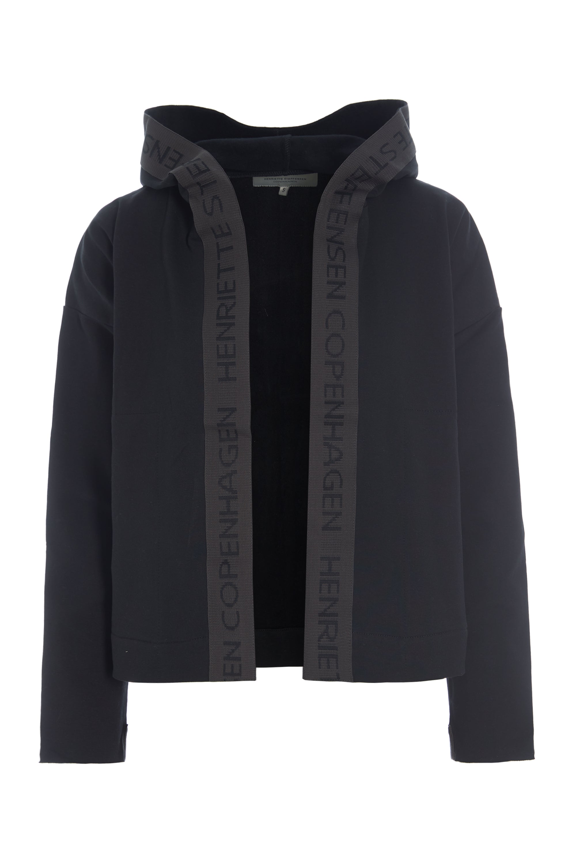 HENRIETTE STEFFENSEN COPENHAGEN KURZE CARDIGAN - 77001 CARDIGANS BLACK 900